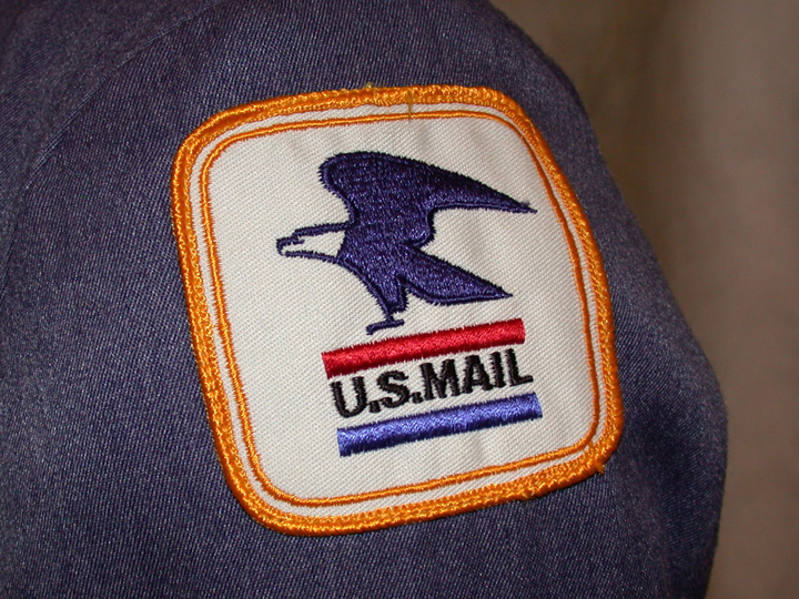 U.S. Mail patch with eagle