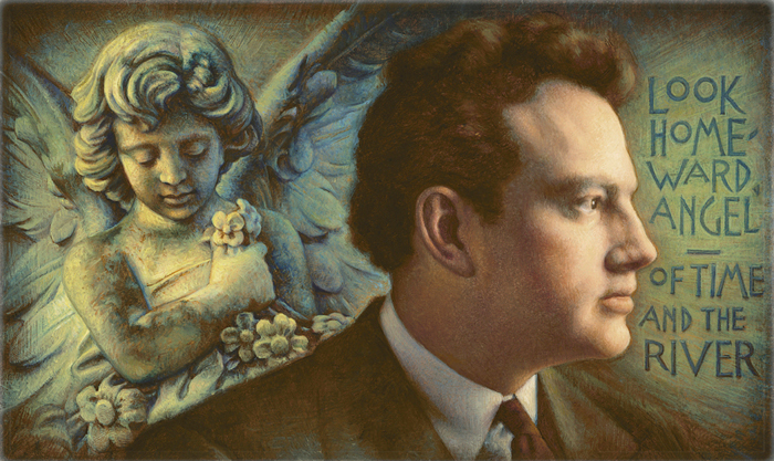 painting of Thomas Wolfe