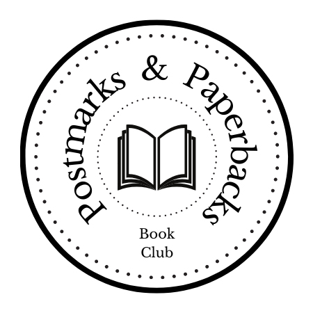 Postmarks and Paperbacks program logo