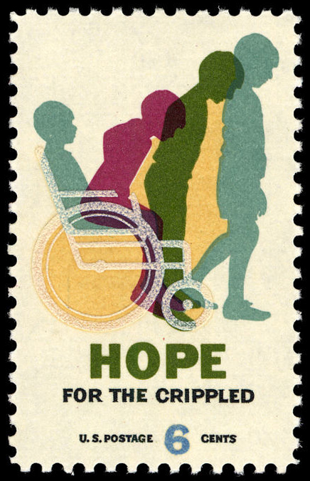 6-cent Hope for the Crippled stamp