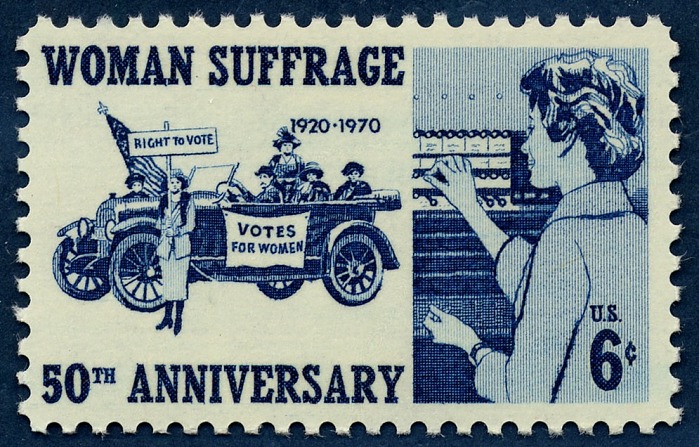 6-cent Woman Suffrage stamp
