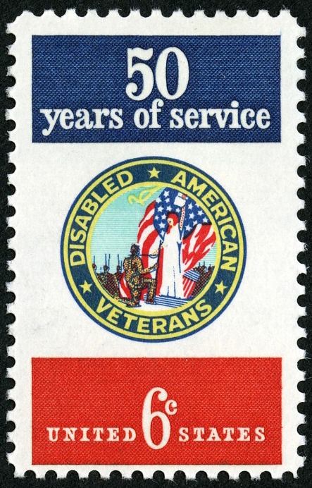 6-cent Disabled American Veterans stamp