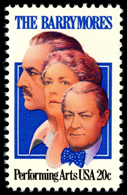 20-cent The Barrymores stamp