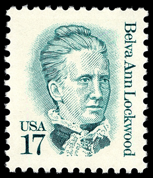17-cent Belva Ann Lockwood stamp