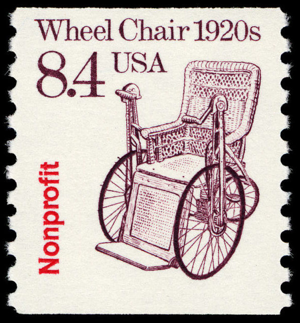 8.4-cent Wheel Chair stamp