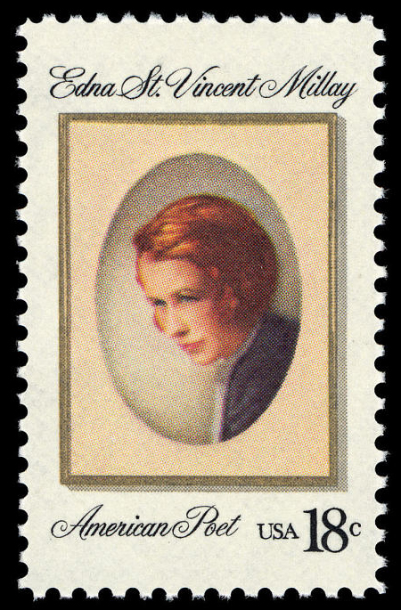 18-cent Edna St. Vincent Millay stamp