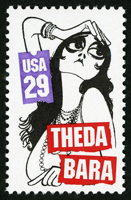 29-cent Theda Bara stamp