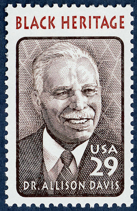 29-cent Dr. Allison Davis stamp