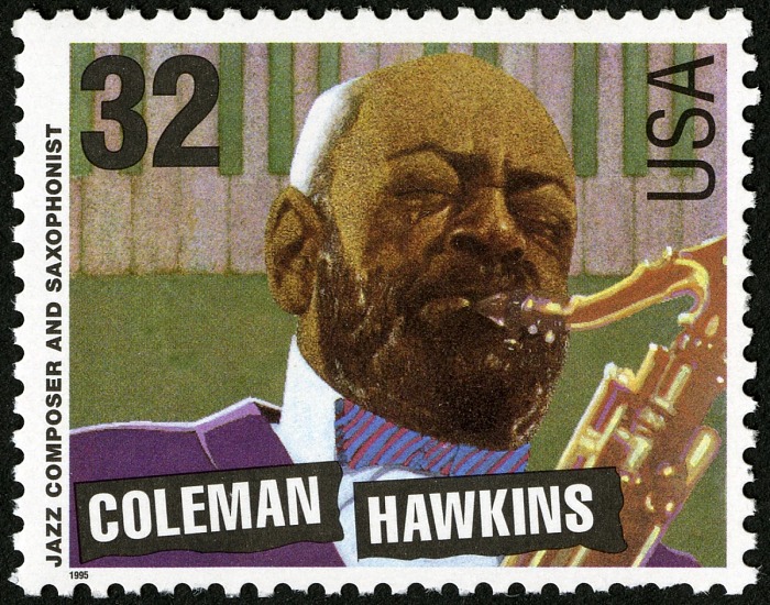 32-cent Coleman Hawkins stamp
