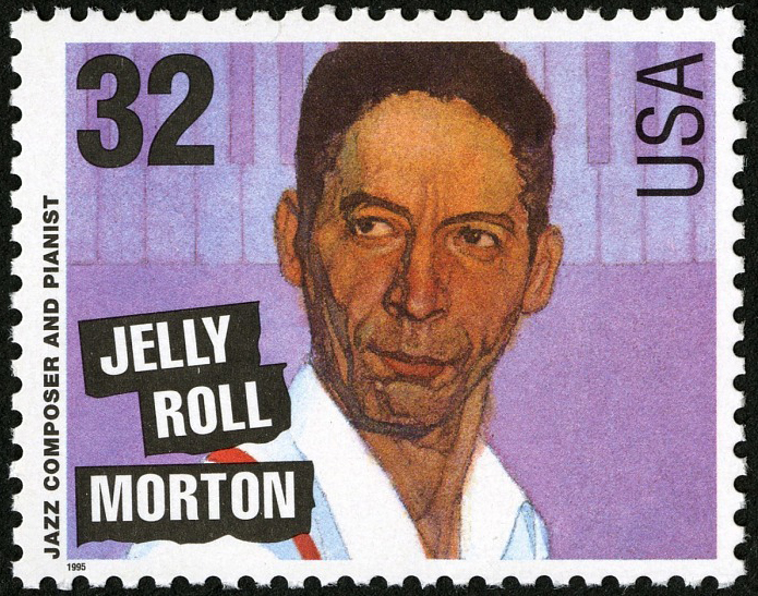 32-cent Jelly Roll Morton stamp