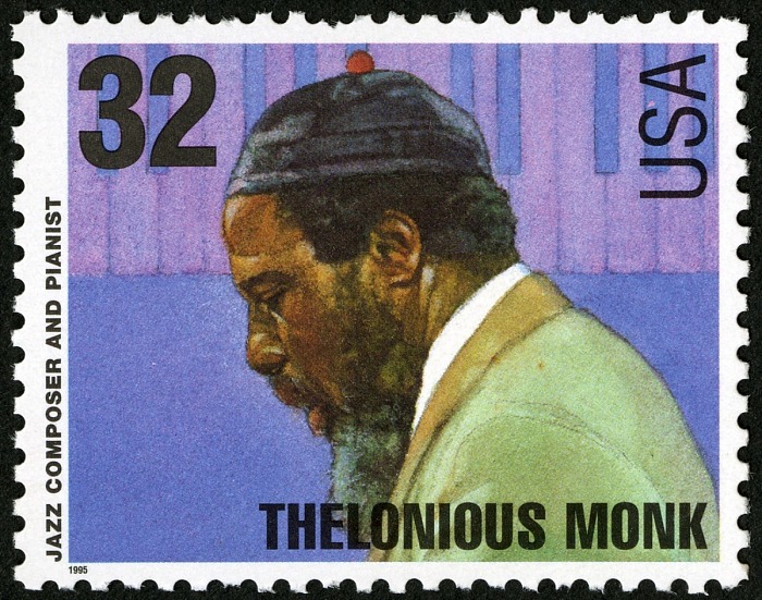 Sello Thelonious Monk de 32 centavos