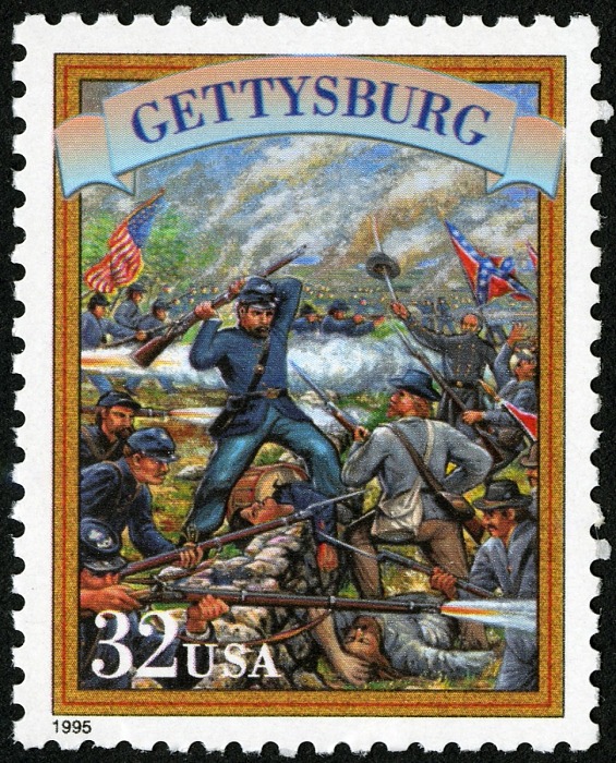 32-cent Battle of Gettysburg stamp