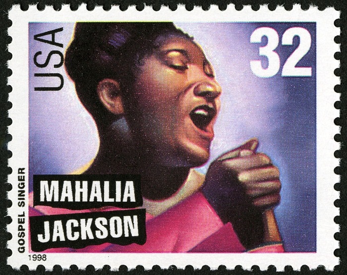 32-cent Mahalia Jackson stamp