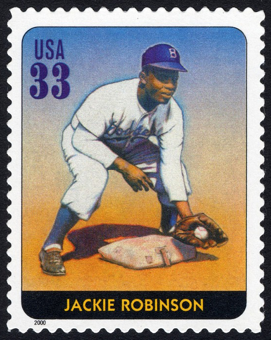 33-cent Jackie Robinson stamp