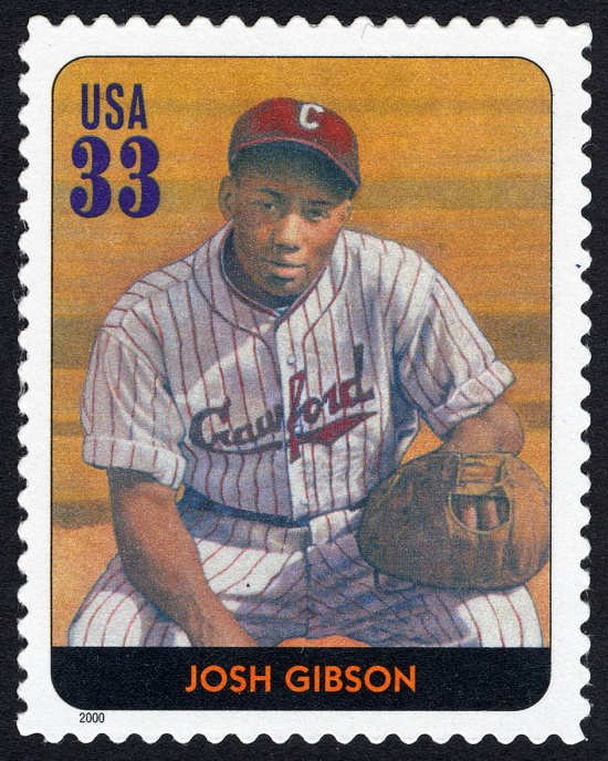 33-cent Josh Gibson stamp