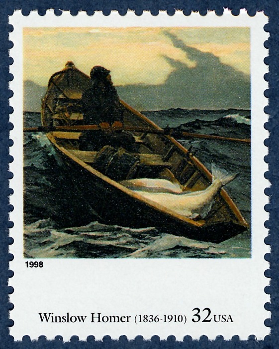 32-cent The Fog Warning stamp