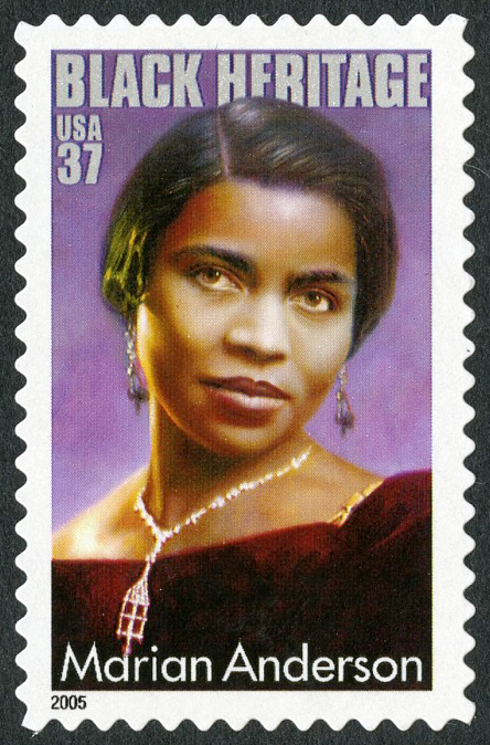37-cent Marian Anderson stamp