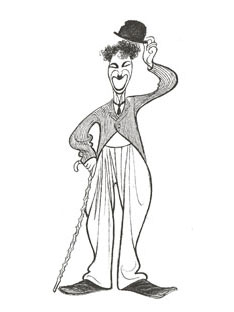 illustration of Charlie Chaplin