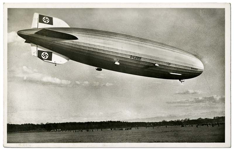 Hindenburg flight card