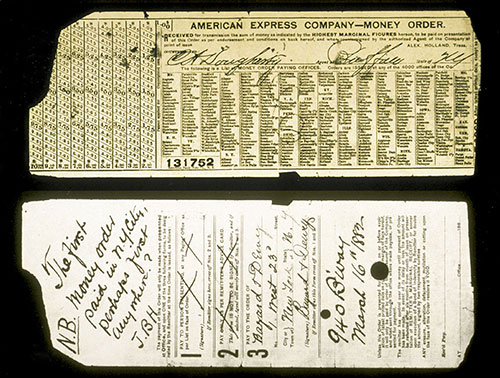 Very old American Express Money Order