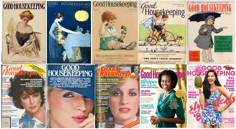 Good Housekeeping magazine covers