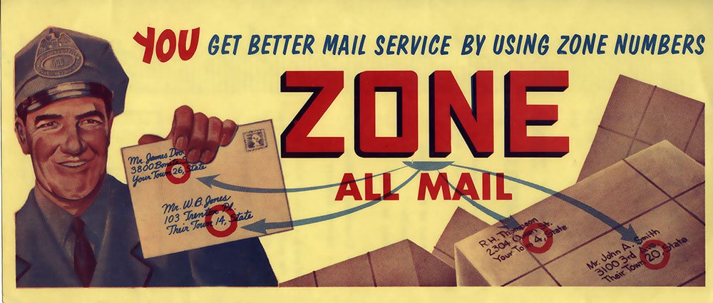 ZONE ALL MAIL flyer