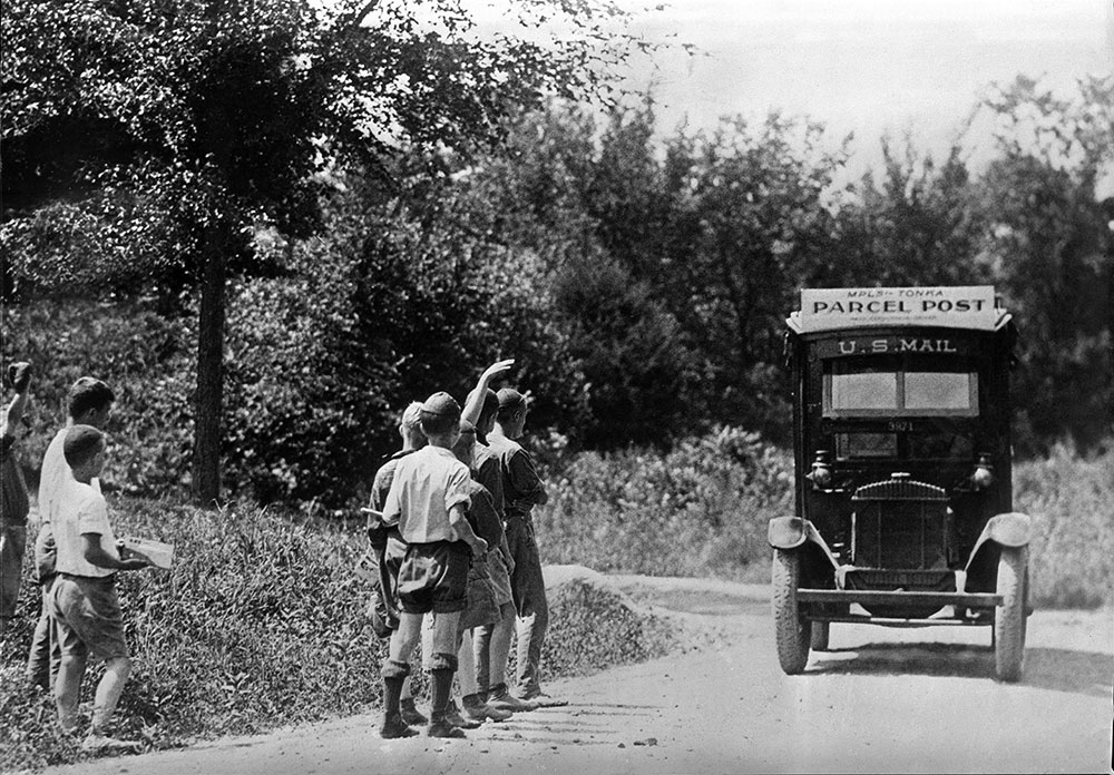 Delivering Parcels, 1921
