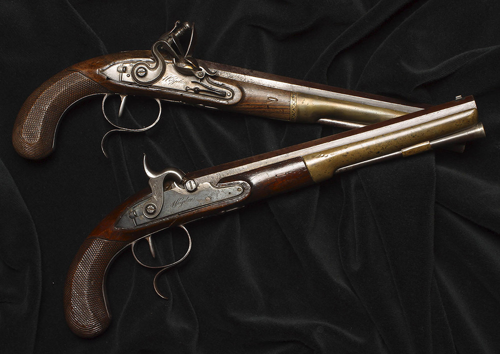 Pistols used in duel