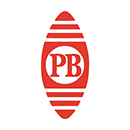 Pitney Bowes logo with large P and B letters
