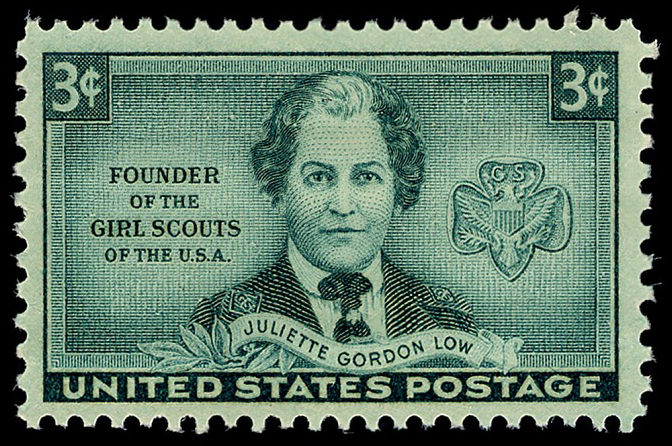 3-cent Juliette Gordon Low stamp