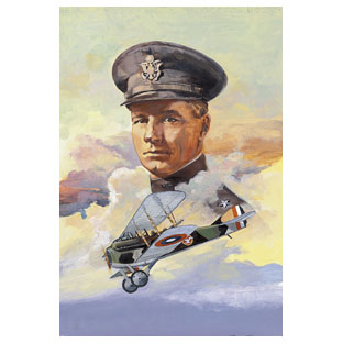 Painting of General William 'Billy' Mitchell