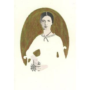 Painting of Emily Dickinson